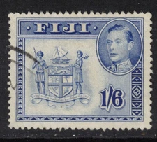 FIJI Scott 128b Stanley Gibbons 263b Used (1955)