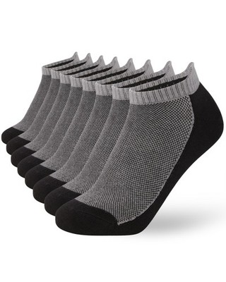 Bambus Sneaker Socken Herren 8er-Pack FM London - Atmungsaktiv, weich