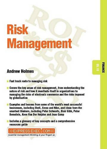 Risk Management – Finance 05.10 Holmes Paperback Capstone 9781841123417