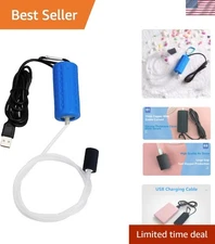 Portable USB Aquarium Air Pump: Ultra Silent & Eco-Friendly Oxygen Supply