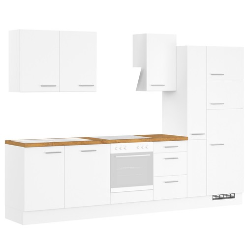 IMPULS Küchenleerblock - weiß - Umbauschrank rechts - 310 cm - Bild 3 von 10