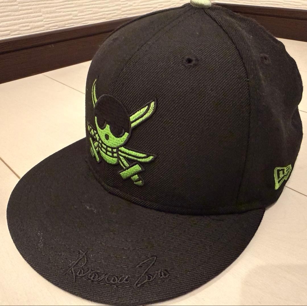 NEW ERA 59FIFTY ONE PIECE Roronoa Zoro Jolly Roger 7 5/8 Fitted