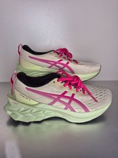 Size 7.5 - Asics Novablast 2 Birch Pink Rave W