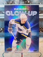 Upper Deck 2025-26 Series 2 Glow-Up Dylan Holloway #GU-23/Pavel Dorofeyev #GU-22