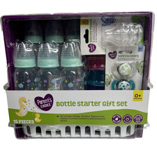 Parent's Choice 0 months Bottle Starter Gift Set 15 pieces