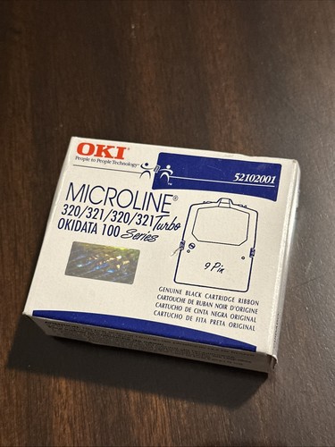 Genuine OKI MICROLINE 320/321 TURBO, OKIDATA 100 SERIES, 52102001, BRAND NEW - 第 2/5 張圖片