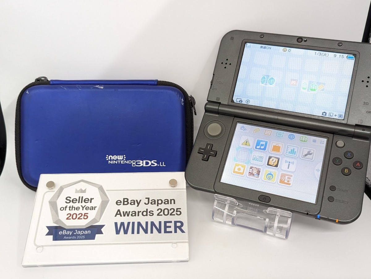 B2265 Nintendo new 3DS LL XL console Metallic Black Japan x | eBay