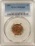 1897 INDIAN CENT - PCGS MS-63 RB CHOICE