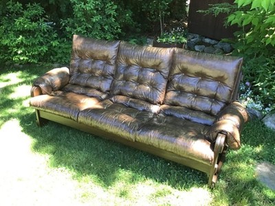 Vintage Mid-Century Modern Percival Lafer STYLE Tufted Sofa