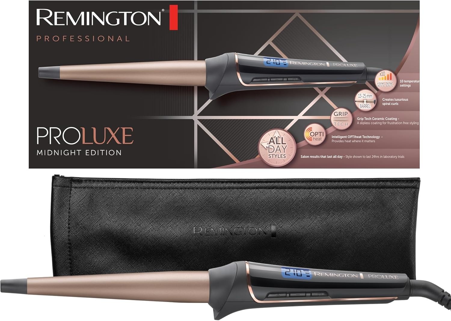 Remington Proluxe Midnight Edition CI91W1B: Onde Perfette in 30 Secondi