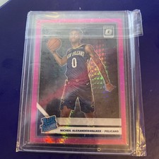 2019-20 Optic Rated Rookie Nickeil Alexander-Walker #184 Pink Hyper Prizm (RC)