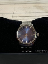 SEIKO PRESAGE SARY123 Mechanical Automatic Cocktail Time Watch Navy Dial 40.5mm 2