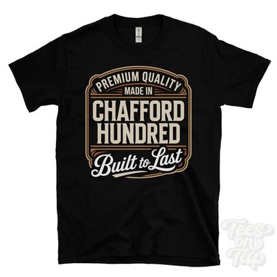 MADE IN CHAFFORD HUNDERT PREMIUM QUALITÄT BUILT TO LAST T-SHIRT grau England
