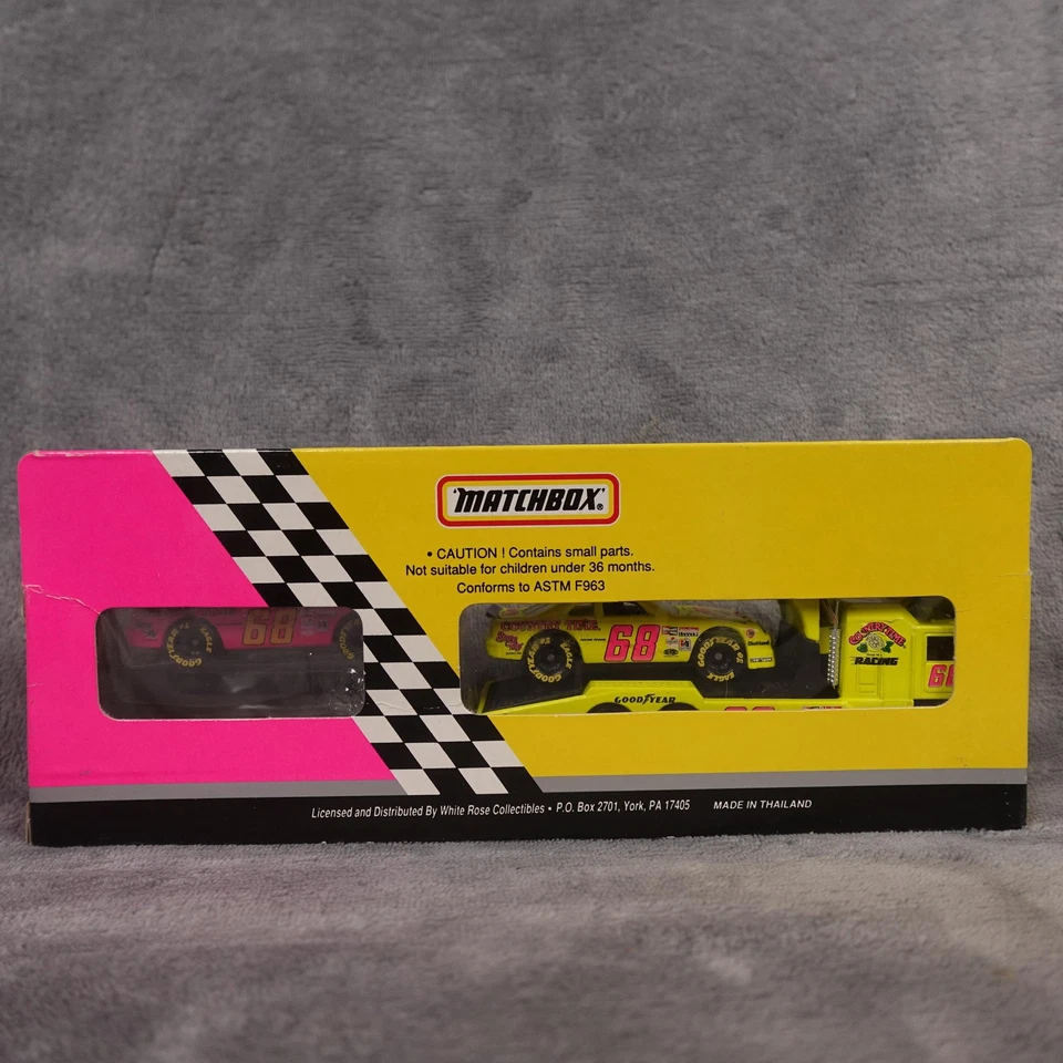 Vintage Matchbox Super Stars Team Convoy Country Time #68 Daytona 500 Set 1993 - Image 2 of 4