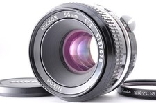 Nikon Nikkor 50mm f/2 Non Ai MF Standard Lens F mount Excellent from Japan 128