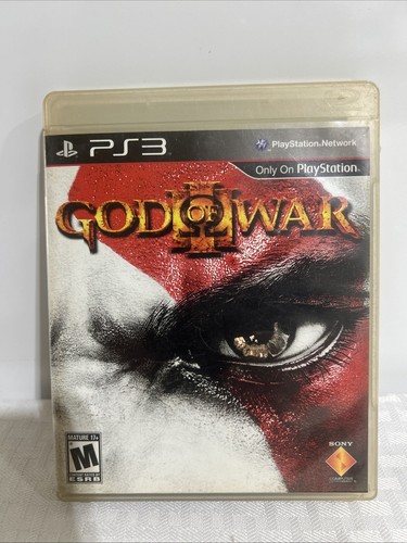 God of War III 3 PlayStation 3, 2010 PS3 Complete w/ manual CIB KRATOS
