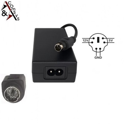 Netzteil Power Supply 12V 5V für Externe Festplatte HDD CD DVD Gehäuse 6Pin #AN