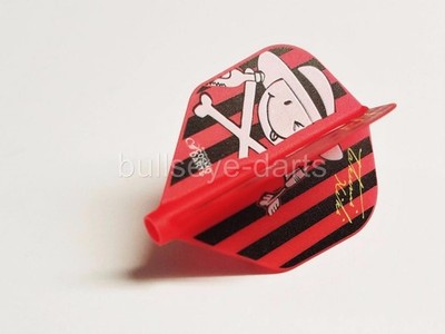 COSMO DARTS FIT FLIGHT (SET OF 3) TAKUMI NIKI SHAPE RED