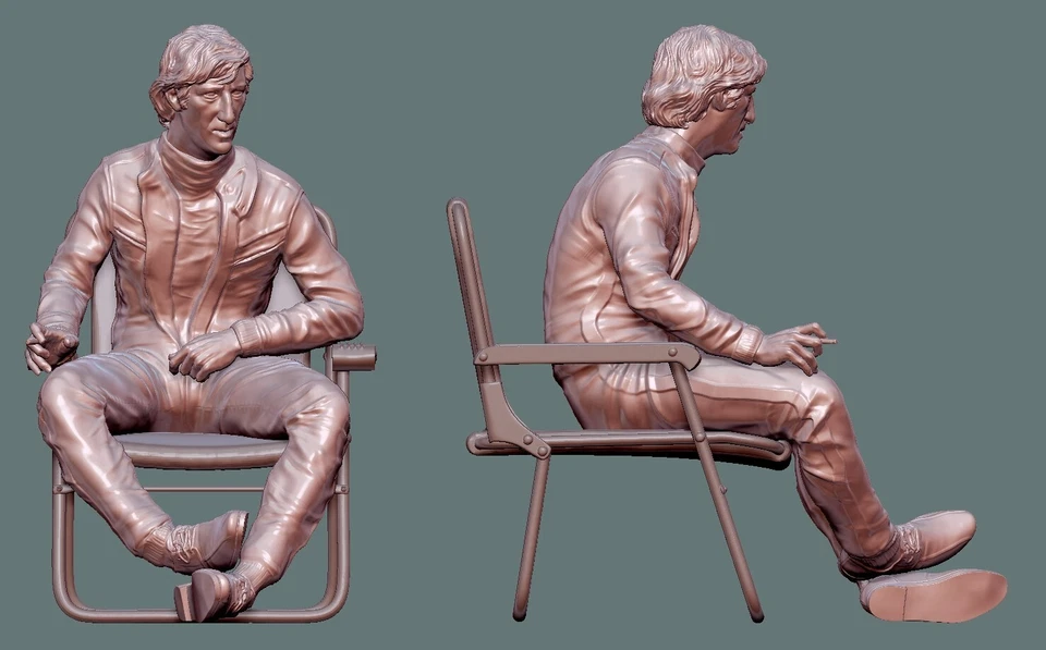 JOCHEN RINDT 1:18 Cooper Brabham Lotus Italeri Revell Tamiya modelo 3D Foto 2 de 4