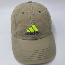 Adidas Hat Strapback Green Adjustable Cotton Casual Everyday Wear Sports Dad Men