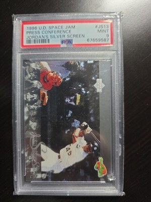 1996 Upper Deck Space Jam - Jordan S Silver Screen Michael Jordan #JS13