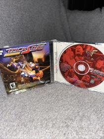 WWE Attitude (Sega Dreamcast) Complete WWE Game COMPLETE CIB, Tested