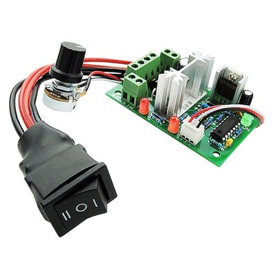 1pc 6V 12V 24V 30V 10A 200W DC Motor Speed Controller PWM Reversible CW CCW