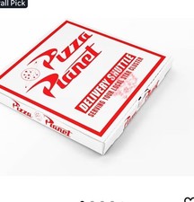 Toy Story Pizza Planet Full Size Pizza Box 14...