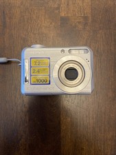 Sony Cyber-Shot DSC-S700 Digital Camera 7.2MP 3X Optical Zoom Silver for PARTS