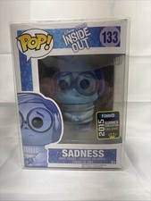 Funko Pop! Vinyl: Sadness #133 Disney Pixar Inside Out 2015 Summer Con JJ0227JW