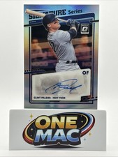2020 Panini Donruss Optic - Signature Series Clint Frazier #SS-CF Holo Prizm...