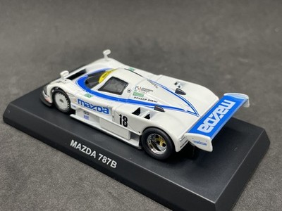 Kyosho 1/64 Mazda collection 787B white/blue #18 Diecast car model