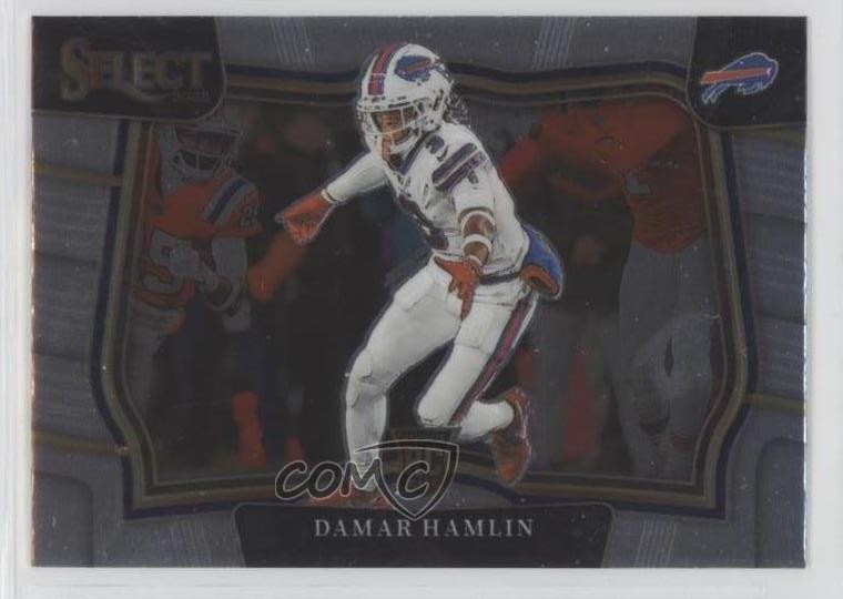 2022 Panini Select Field Level Damar Hamlin #457 Rookie RC 6er