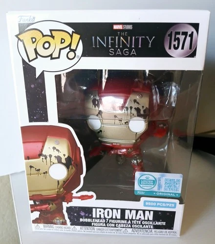 Funko Pop! Marvel-Iron Man-Infinity Saga-9500 Piece Exclusive-Sold Out PROTECTOR