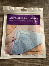 Carpet Tape Double Sided Rug Grippers for Hardwood Tile Laminate Floors 8 Pieces