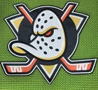 Anaheim Ducks Huge High Quality Embroidered Patch 11"x9.4"