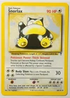 Snorlax 27/64 Pokémon TCG Jungle Non-Holo Unlimited Rare LP SEE DESCRIPTION