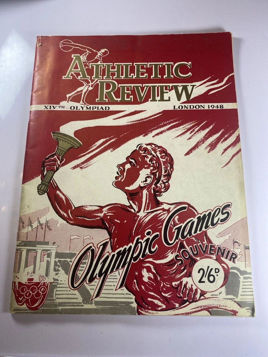 JEUX OLYMPIQUES 1948 Affiche officielle des jeux olympiques de Londres de 1948: Elle reprend le
