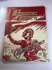 1948 London Olympics Athletic Review Olympic Games Souvenir Programme