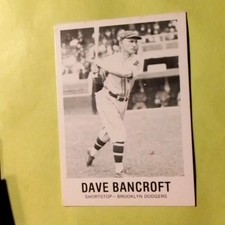 DAVE BANCROFT - BROOKLYN DODGERS - 1980 TCMA
