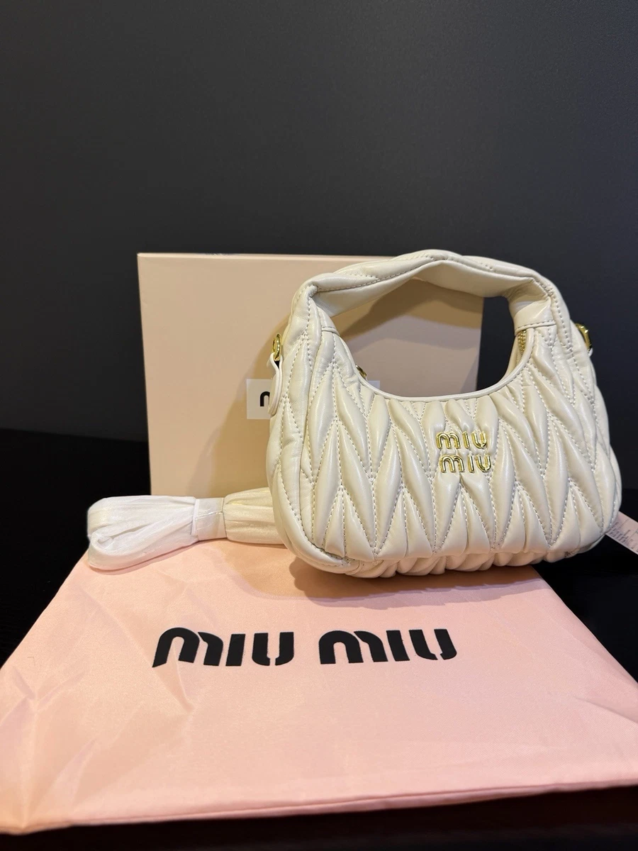 Miu Miu White Bags & Handbags for Women for sale | eBay
