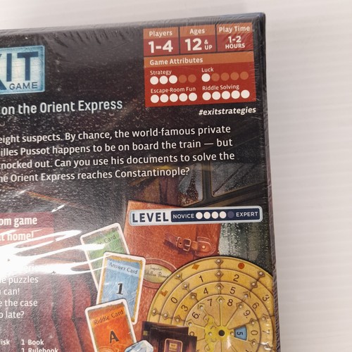 Dead Man on The Orient Express Exit The Game A Kosmos Adult Game - Picture 5 of 13