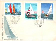 GOLDPATH: Poland cover 1965 special cancel CV930_P13