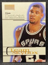 1997-98 SkyBox Premium #229 Tim Duncan RC Rookie Card San Antonio Spurs. rookie card picture