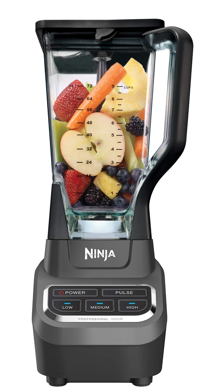 Ninja Professional Blender 1000 Watts 72 Oz Total Crushing Ice Smoothies