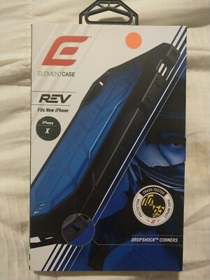 Element Case Rev (Color: Blue, Phone Size: iPhone XS/X)