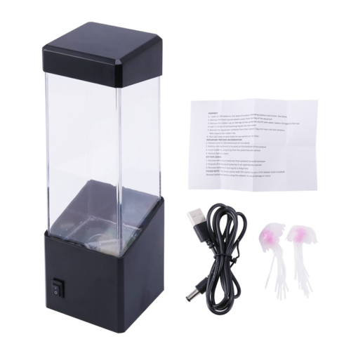 LED Jellyfish Light Lava Lamp Night Light Aquarium Multicolor Lighting Mood AU - Picture 11 of 12