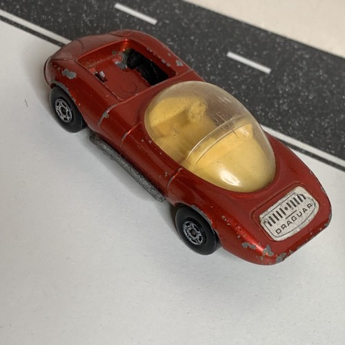 Matchbox Superfast Lesney No. 36 Draguar Jaguar Red w/o Engine - VTG As-Pictured - Picture 17 of 18