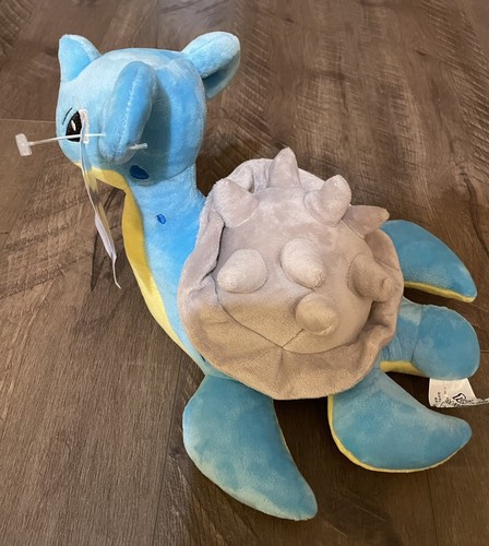 1997 Pokemon Blue LAPRAS Plush 9” Inch Duoduobao Stuffed Animal New w/ Tag - Picture 5 of 24