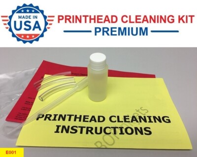 Clogged Epson XP-102 Inkjet Printer Head Repair Unclog Cleaning Kit E001
